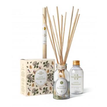 Kit Difusor de Aromas para ambiente Santa Primavera Botica de Banho 250 ml